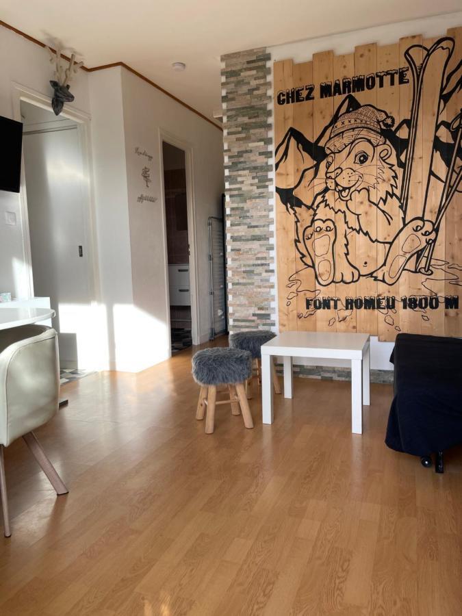 Appartement Rdc "Chez Marmotte" Avec Terrasse, 5 Personnes, Font Romeu Exterior photo